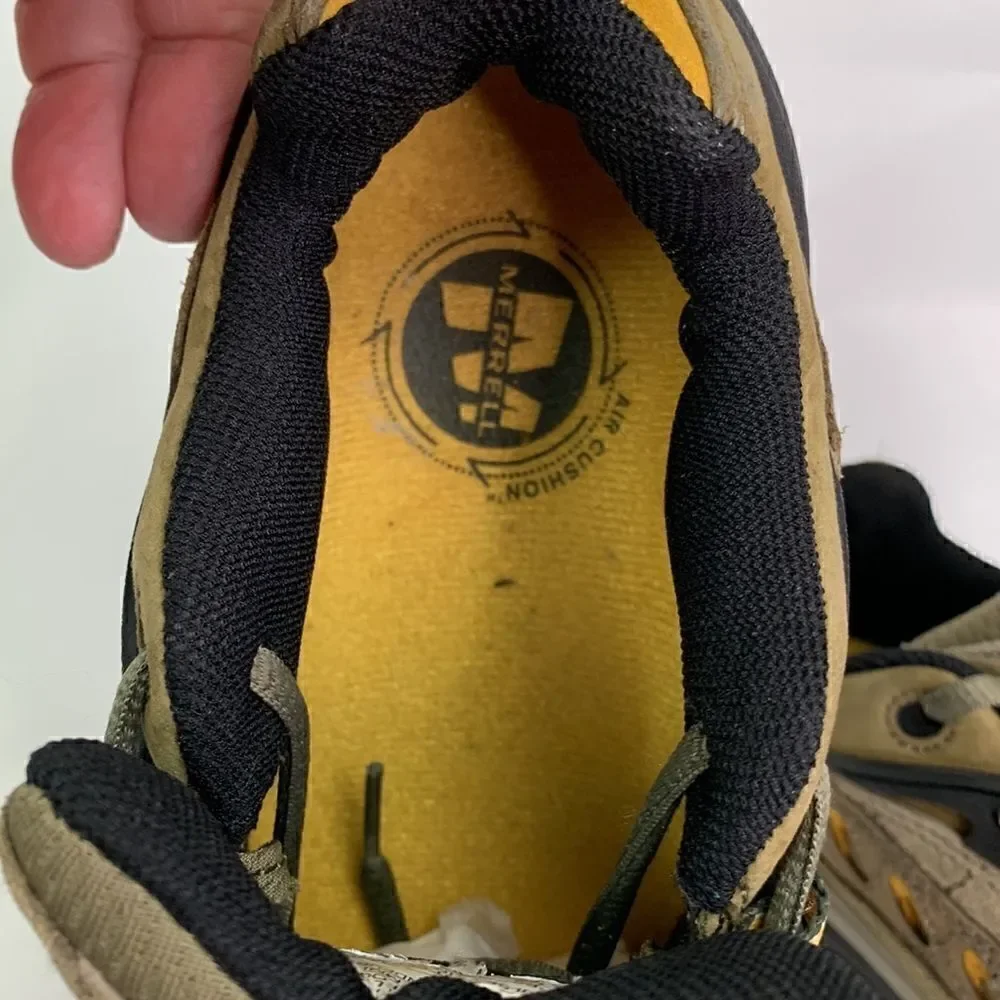 Merrell Pulse Sage Green/yellow Hiking Sneakers